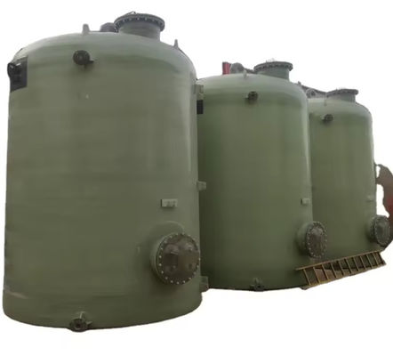 Pharmaceutical Chemical FRP Tank Smooth Surface FRP Oil Separation Tank Customized Logo