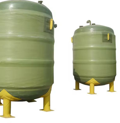 Pharmaceutical Chemical FRP Tank Smooth Surface FRP Oil Separation Tank Customized Logo