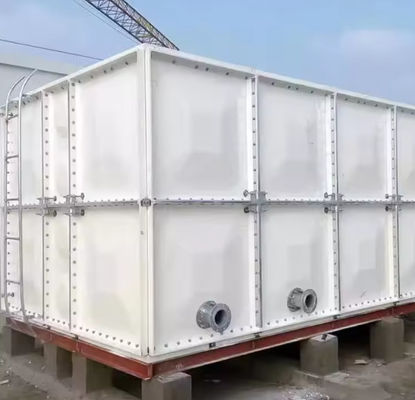 Smooth Surface Huge Liter FRP Panel Water Storage Tank Giant Gallon Rainwater Harvesting