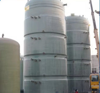 Anticorrosive 1000-2000 Litre FRP Storage Tank Pressure For Food Brewing