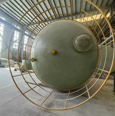 High Strength Rectangular FRP Tank Sulfuric Acid FRP Chemical Tank Easy Install