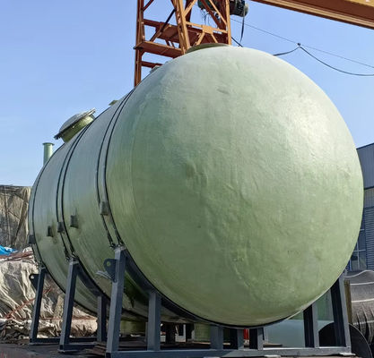 Multiple Mediums GRP FRP Storage Tank Large Capacity Vertical Horizontal Shape