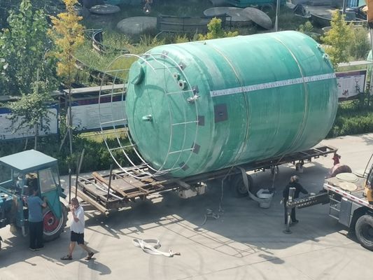 Chemical Industry Frp Horizontal Tank Durable Corrosion Resistant