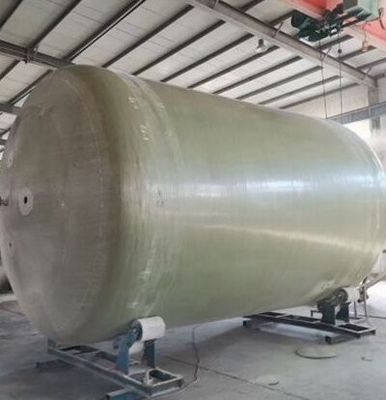 200m3 Frp Storage Tank Optional Level Gauge Customized Inlet Diameter