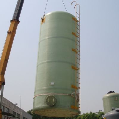 Underground Storage FRP Tank Custom Diameter Storage Solution For Industrial