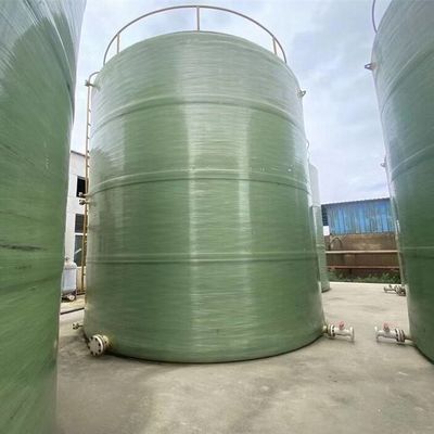 Underground Storage FRP Tank Custom Diameter Storage Solution For Industrial