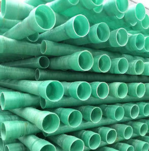 FRP Fiberglass Reinforced Plastic Pipe High Strength Fiberglass Conduit Custom Length