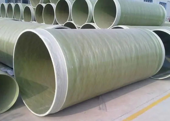 Heat Resistant FRP Fiberglass Pipe Glass Fiber Underground Construction Jacking Pipe