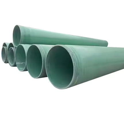 Customized FRP Mortar Pipe Fiberglass Reinforced Plastic Pipe Large Diameter
