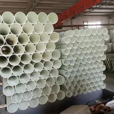 Custom Color FRP Fiber Reinforced Pipe For Water Treatment / Chemical Processing