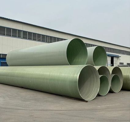 Filament Winding Fiberglass Reinforced Plastic Pipe Large Diameter FRP Fiberglass Pipe