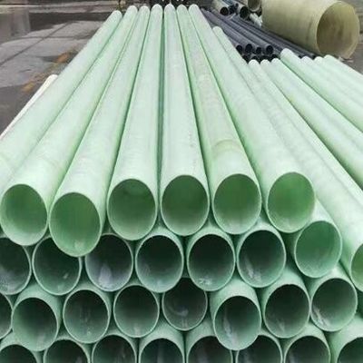 Customized FRP Fiberglass Pipe For Waste Gas And Wastewater Treatment Equipment