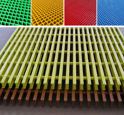 UV Free Smooth FRP Moulded Fibreglass Grating 38x38x38mm GRP Tree Grate