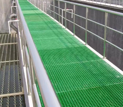 UV Free Smooth FRP Moulded Fibreglass Grating 38x38x38mm GRP Tree Grate