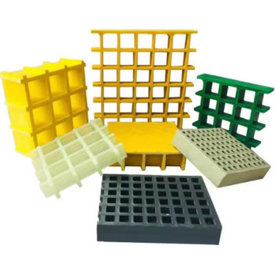 UV Free Smooth FRP Moulded Fibreglass Grating 38x38x38mm GRP Tree Grate