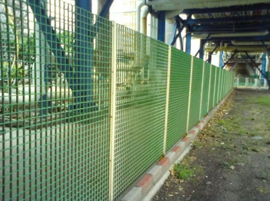 1220x3660mm Fiberglass Walkway Grating , FRP GRP Tree Grate Grille Cover