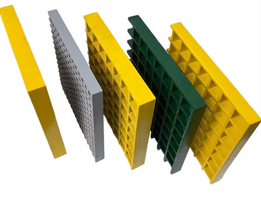 GRP Landscaping Grids Frp Moulded Gratings 38x38mm Non Slip For Swimming Pool