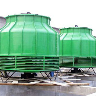 OEM Square FRP GRP Cross Flow Cooling Tower Light Weight Customized Size
