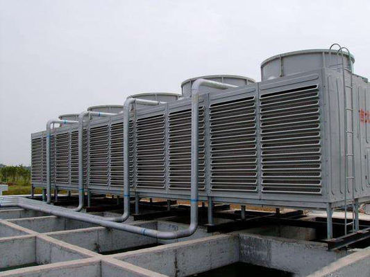 Industrial Commercial Square FRP Crossflow Cooling Tower GRP Water Cooling Tower