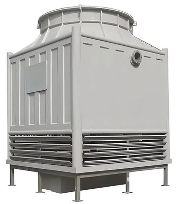 Square Industrial FRP Cooling Tower Counter Flow Type GRP Cooling Tower Customized