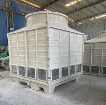 FRP Structure Industrial Cooling Tower FRP Fan Stack Customized Thickness
