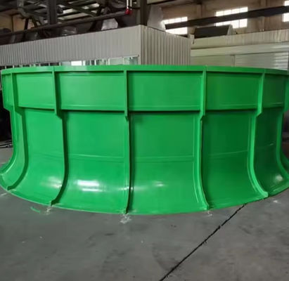FRP Structure Industrial Cooling Tower FRP Fan Stack Customized Thickness