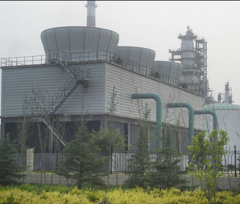 Cross Flow And Counter Flow FRP Cooling Tower Square Round High Heat Transfer