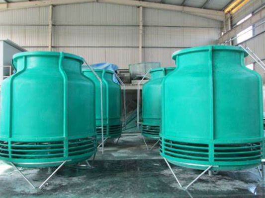 Cross Flow And Counter Flow FRP Cooling Tower Square Round High Heat Transfer