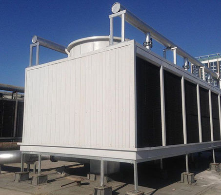 Fiberglass Reinforced Plastic FRP Cooling Tower Counterflow Type Customized Size