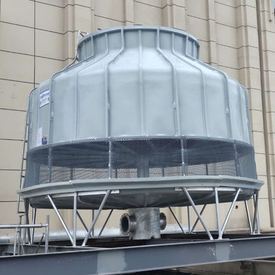 Fiberglass Reinforced Plastic FRP Cooling Tower Counterflow Type Customized Size