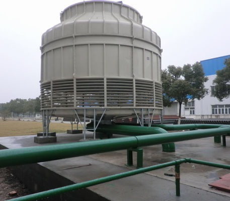 Fiberglass Reinforced Plastic FRP Cooling Tower Counterflow Type Customized Size