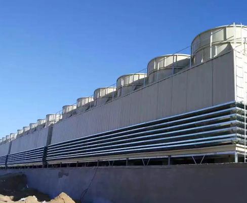 Industrial Water FRP Cooling Tower GRP Counterflow And Crossflow 10-1000m3/h