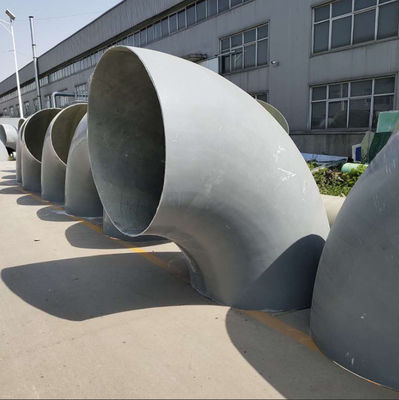 Industrial 45-135 Degree GFRP FRP Elbow Fiberglass Pipe Fittings For Water Supply