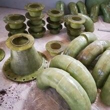 Customizable FRP Pipe Connection Fittings Underground Wastewater Treatment
