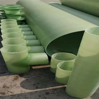Customizable Dimensions FRP Pipe Fittings for Wastewater Treatment Systems