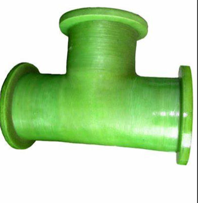 Customized Fiber Reinforced Plastic Pipe Fittings Smooth Surface GRP Pipe Connection