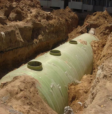 20m3 5000 Gallon FRP GRP Septic Tank Underground For Shopping Mall School Hospital