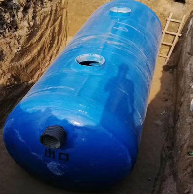 High Strength FRP GRP Septic Tank For Human And Animal Feces Treatment