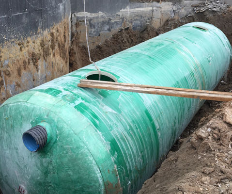 Fiber Reinforced Plastic Septic Tank Fiberglass Septic Holding Tanks Lightweight Build