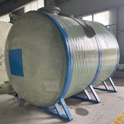 Sewage Treatment Frp Pressure Tank Customized Advanced Technology