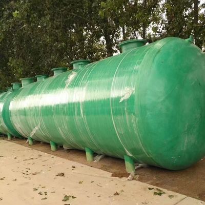 Customized Design FRP Sewage Holding Tank Waste Management With Winding Technology