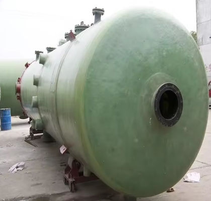 FRP Bubble Tower GRP Fiberglass Ammonia Absorption Tower For Pollution Industry