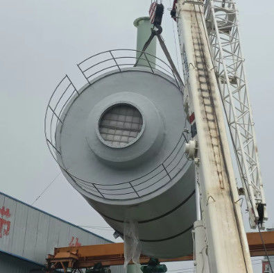 Custom Waste Gas FRP Absorption Tower Sulfuric Acid Purification Tower Corrosion Resistant