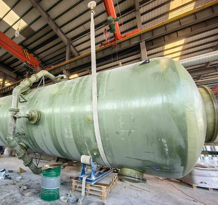 Chemical Industry FRP Absorption Tower , Acid Mist Treatment Tower Customized Size