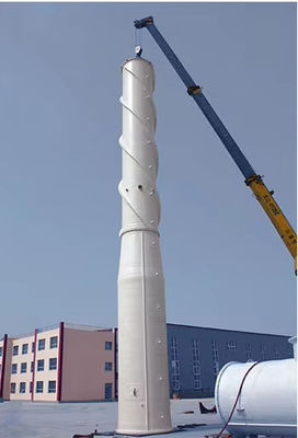 Low Maintenance FRP Waste Gas Absorption Tower Columns Vessel For Chemical Plant