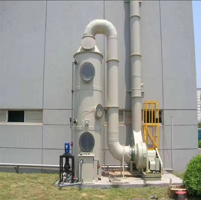 Multi Color Gelcoat Biogas FRP Acid Mist Absorption Tower Spray Packed Tower