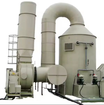 Customized FRP Absorption Tower Industrial Waste Gas Treatment With Smooth Surface