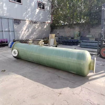 Coverable Gel Coat GRP FRP Absorption Tower Multi Layer Spraying For Waste Acid Gas