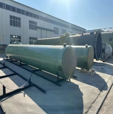 Industrial Fiberglass GRP Frp Absorption Tower For Waste Acid Gas Treatment Purification