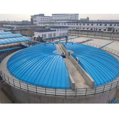 Custom Thickness GRP FRP Cover Plate Flat Fiberglass Sewage Pool Cover Gas Collection